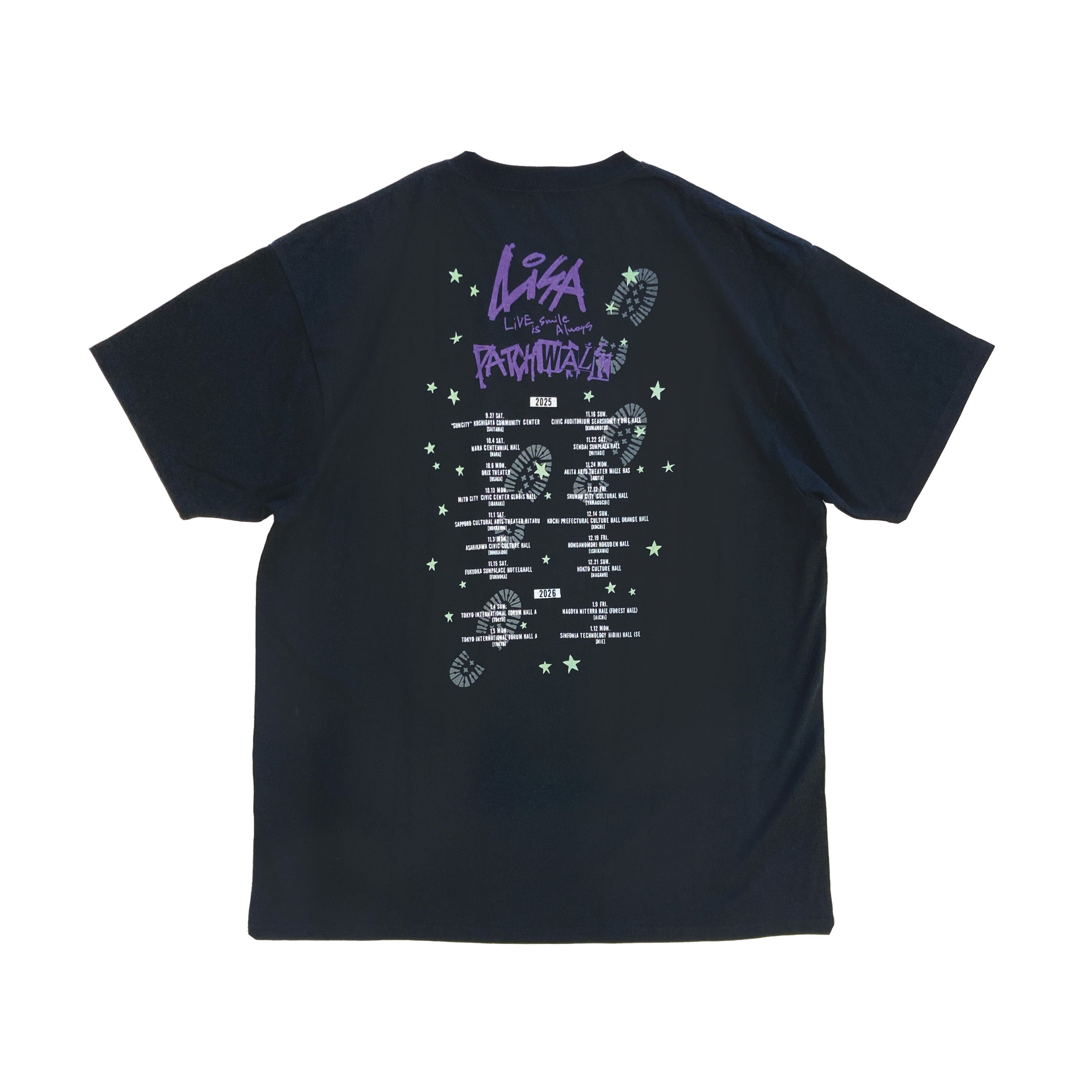 (Goods - Shirt) T-shirt／LiVE is Smile Always～PATCH WALK～