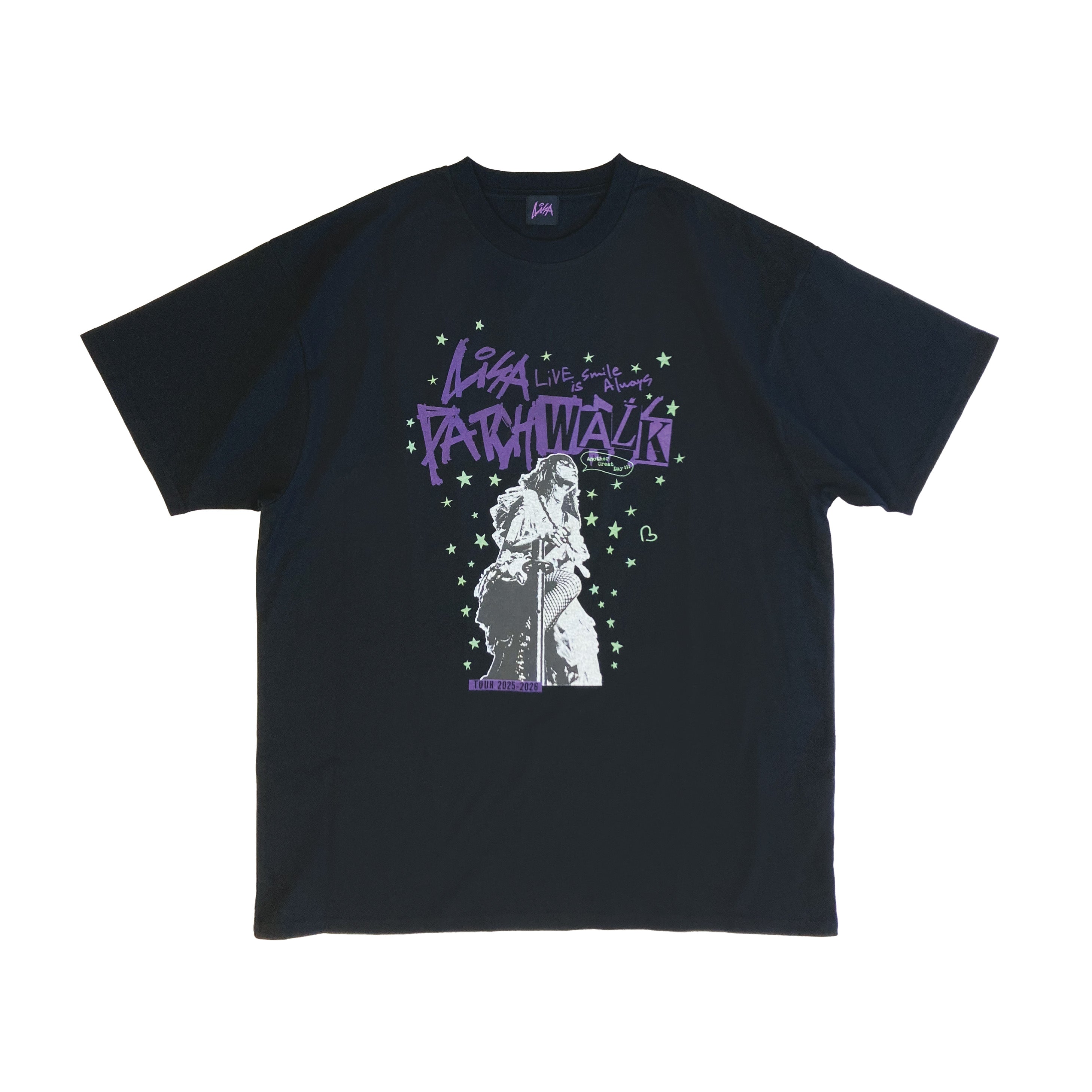(Goods - Shirt) T-shirt／LiVE is Smile Always～PATCH WALK～