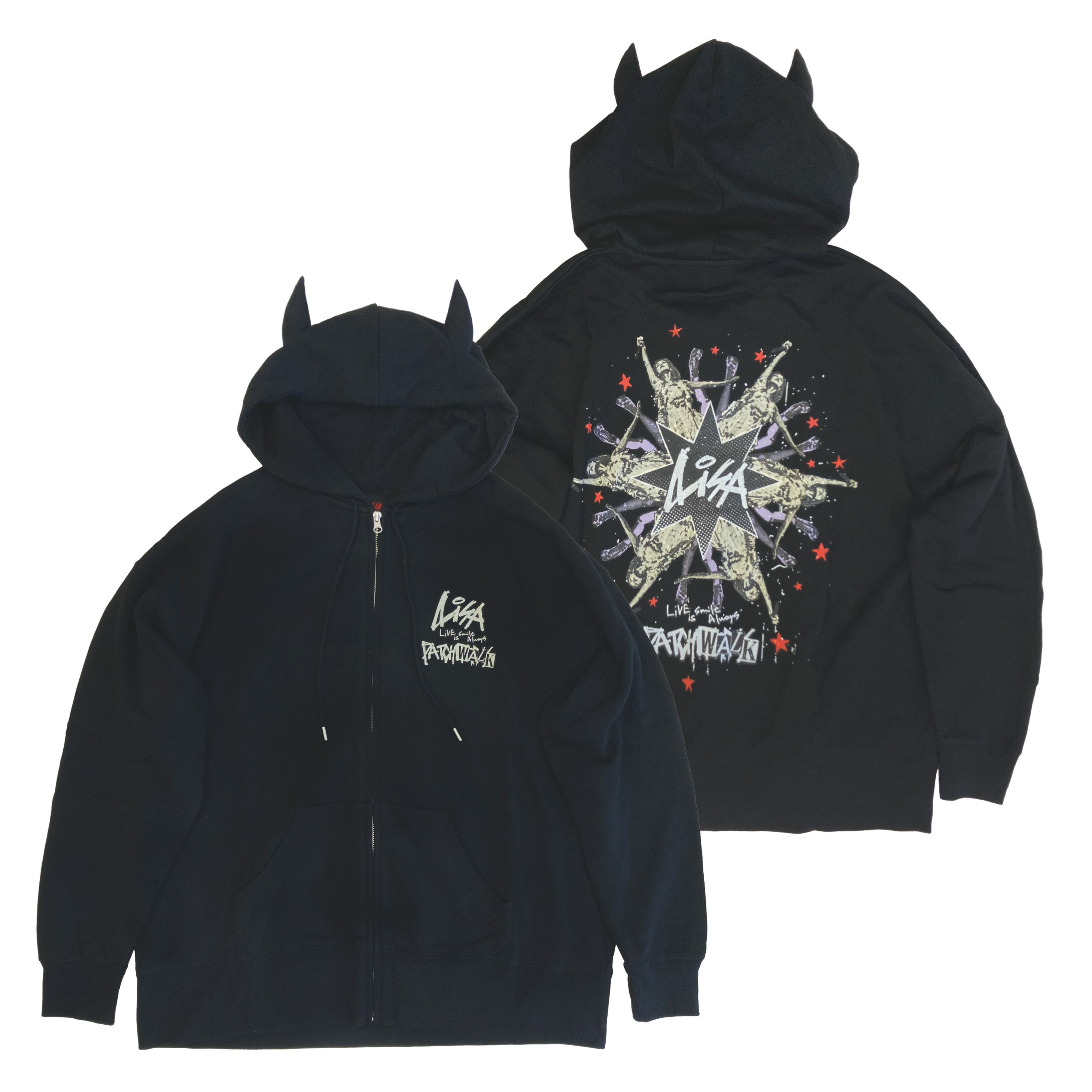 (Goods - Outerwear) MONSTER 長袖外套／LiVE is Smile Always～PATCH WALK～