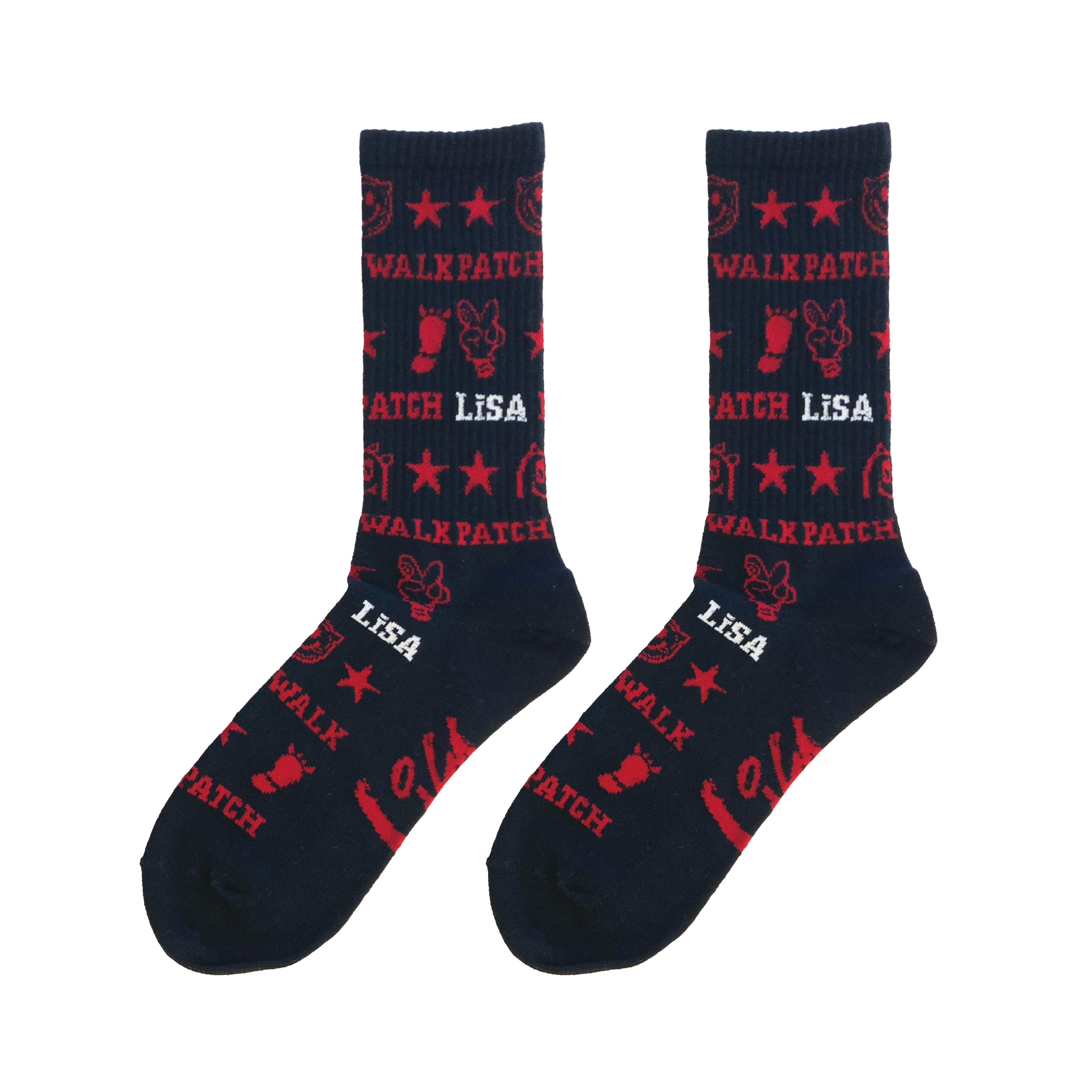(Goods - Other Apparel) 襪子／LiVE is Smile Always～PATCH WALK～