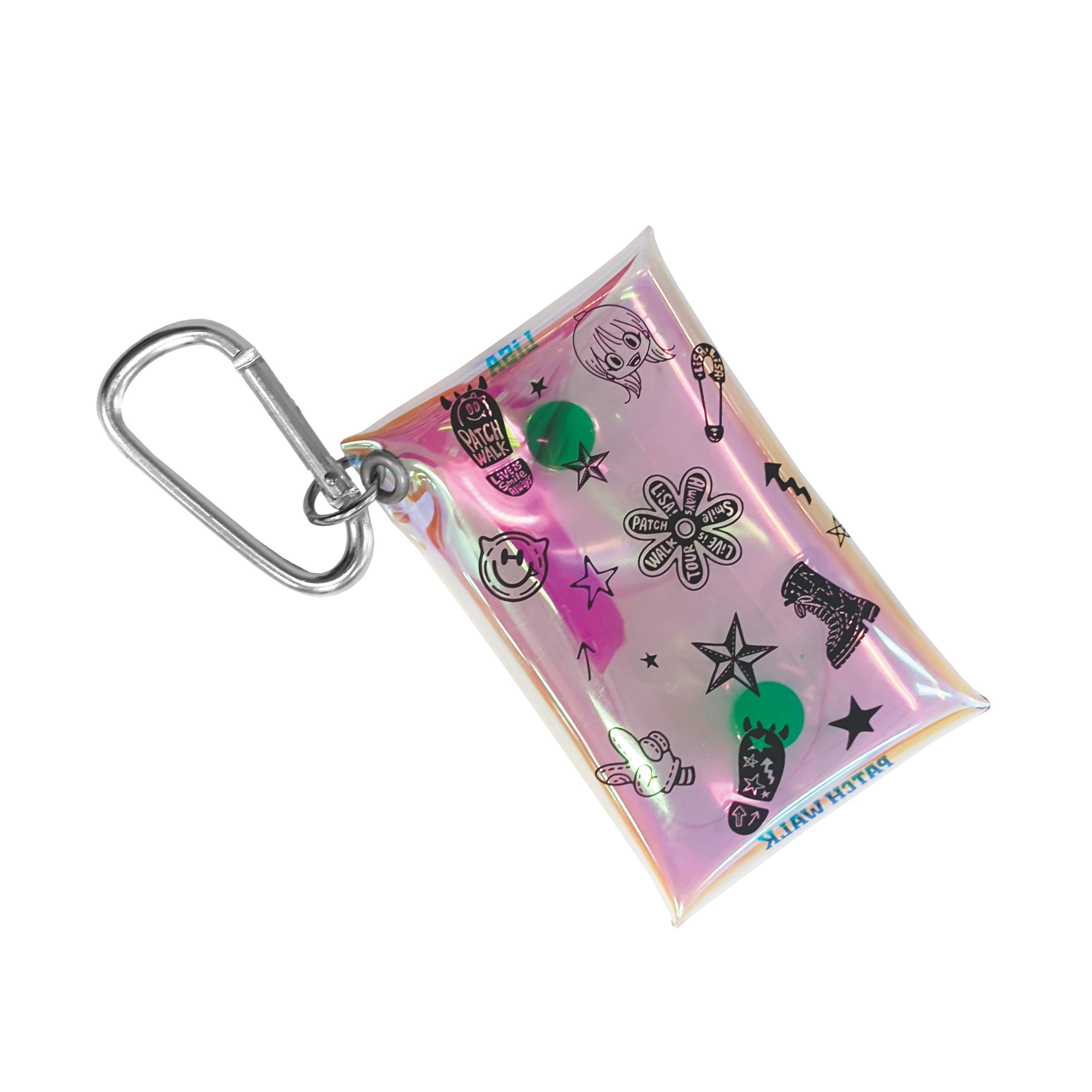 (Goods - Case) 透明收納小袋／LiVE is Smile Always～PATCH WALK～