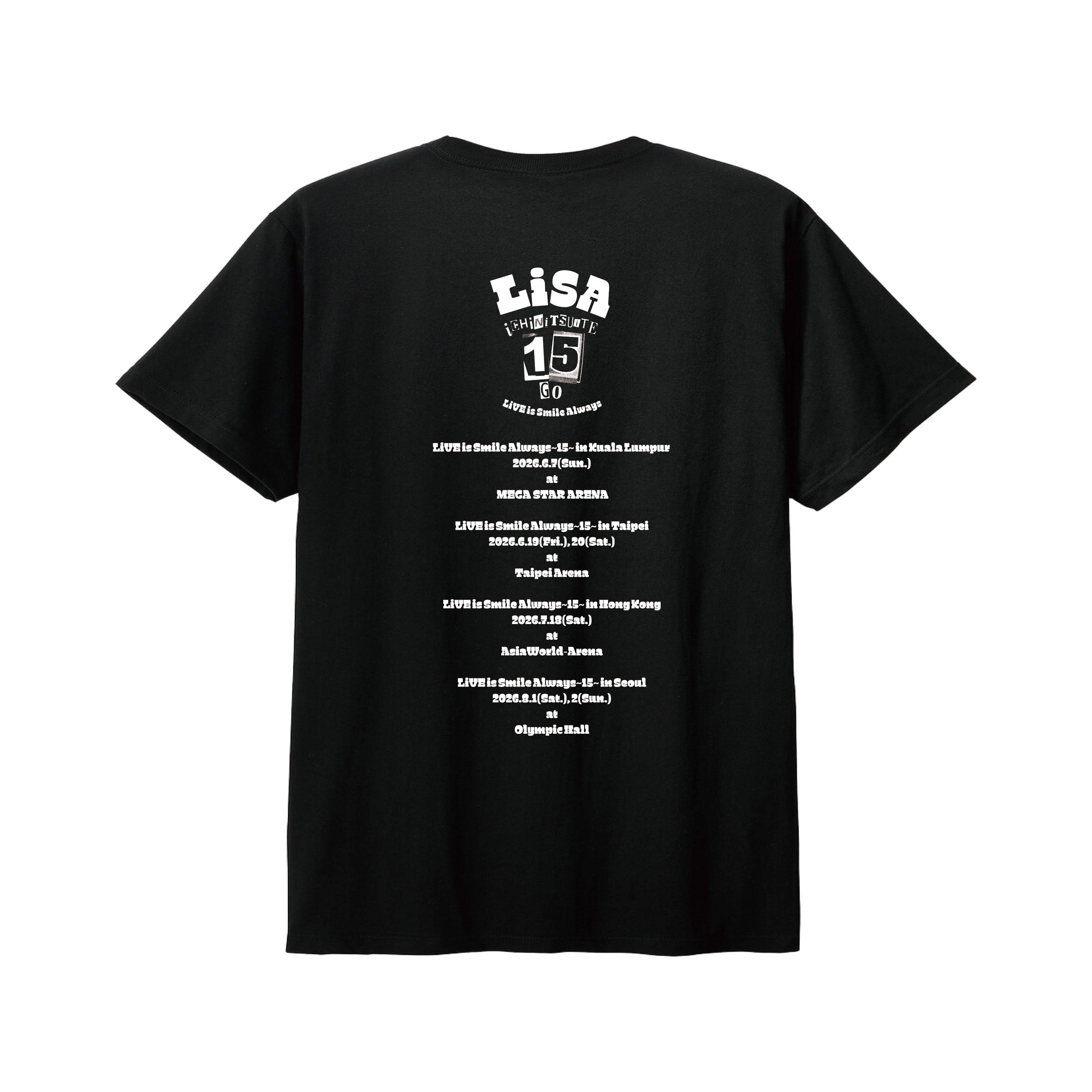 (Goods - Shirt) ASiA T-shirt／LiVE is Smile Always～15～