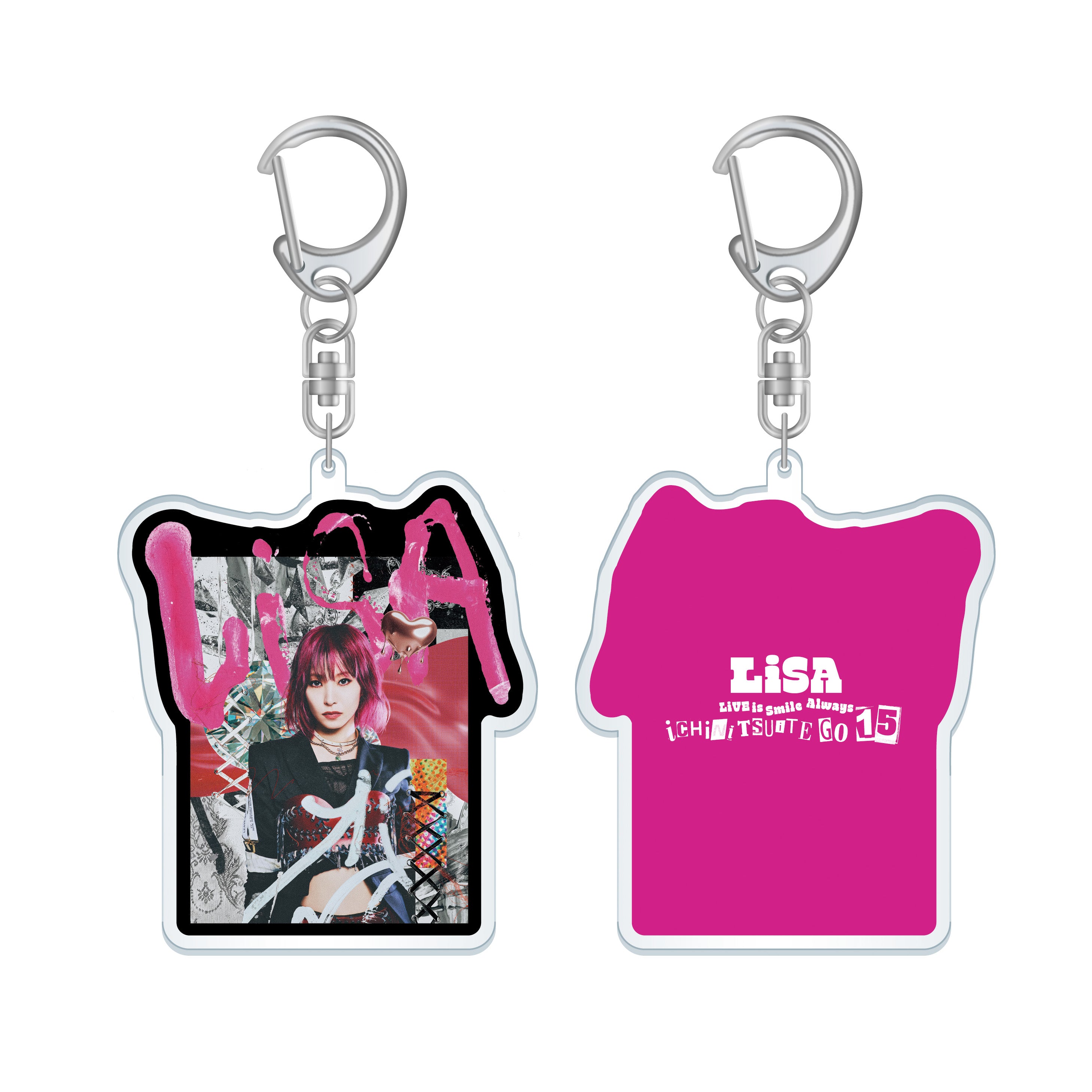 (Goods - Keychain) Acrylic Keyholder／LiVE is Smile Always～15～