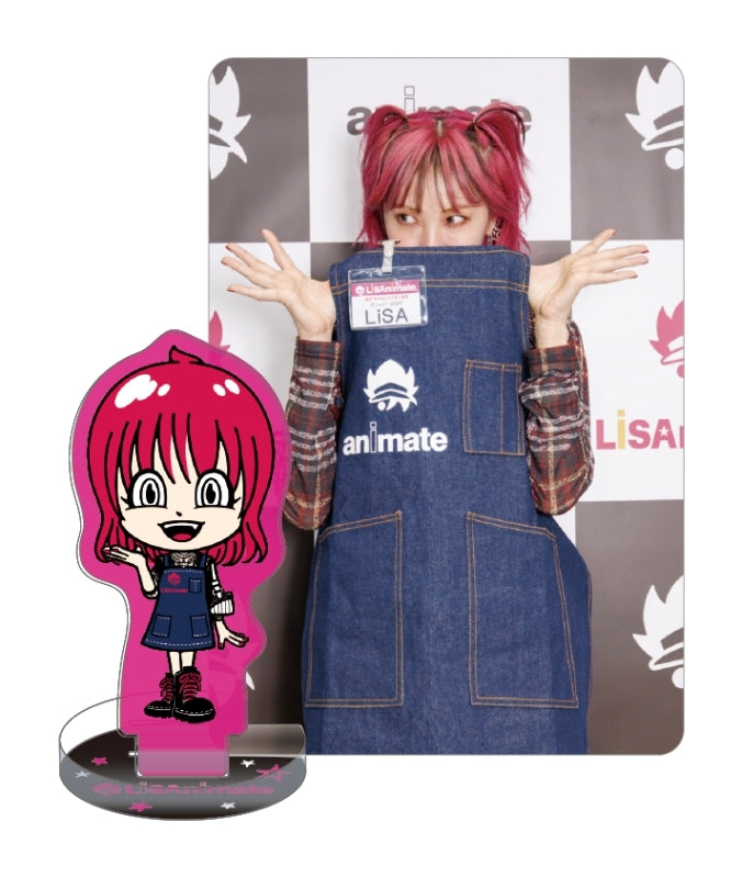 (Goods - Acrylic Stand) LiSA／迷你亞加力立牌連卡片套裝