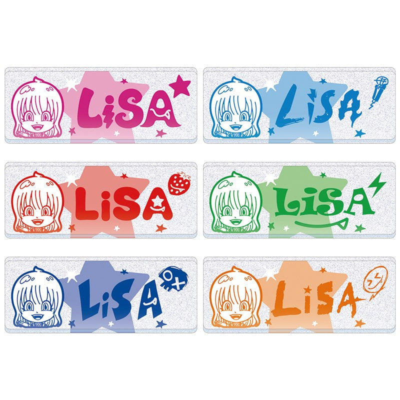 [※Blind](Goods - Badge) LiSA／姓名襟章收藏系列