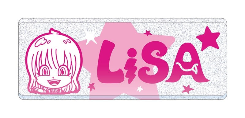 [※Blind](Goods - Badge) LiSA／姓名襟章收藏系列