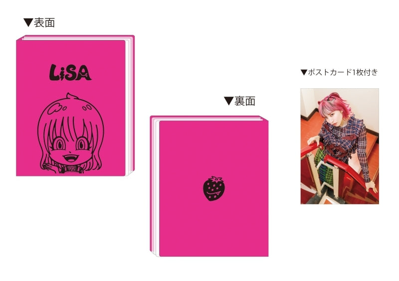 (Goods - Case) LiSA／明信片收納冊（附明信片）