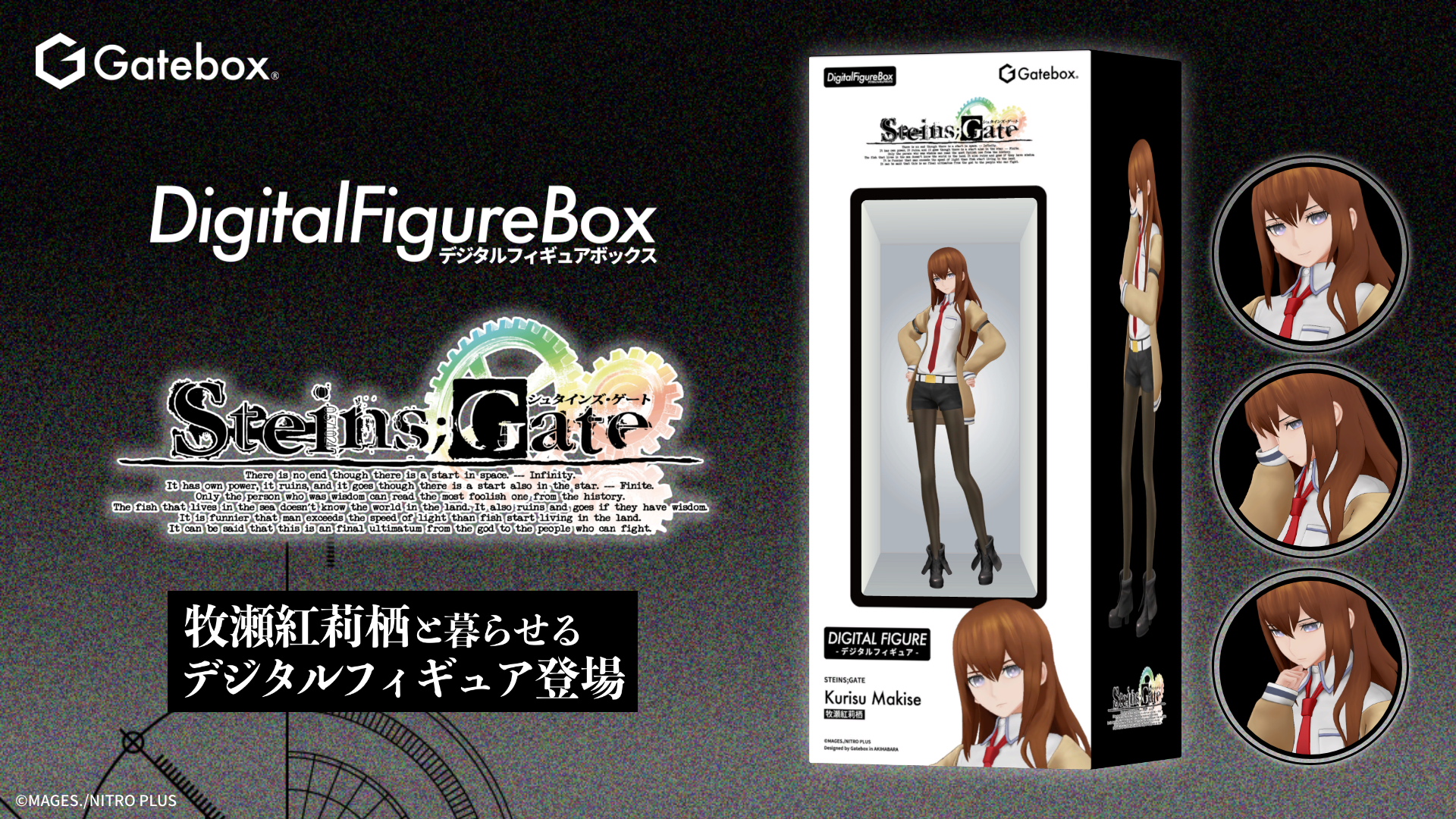 (Goods - Figure) Digital Figure Box･牧瀬紅莉栖