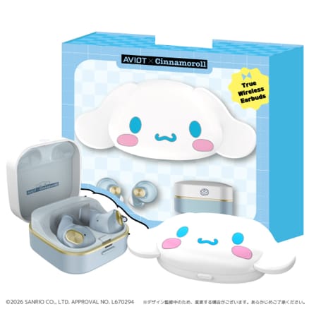 AVIOT TE-Q3R-CNR × 《Sanrio Characters (玉桂狗)》聯乘真無線耳機