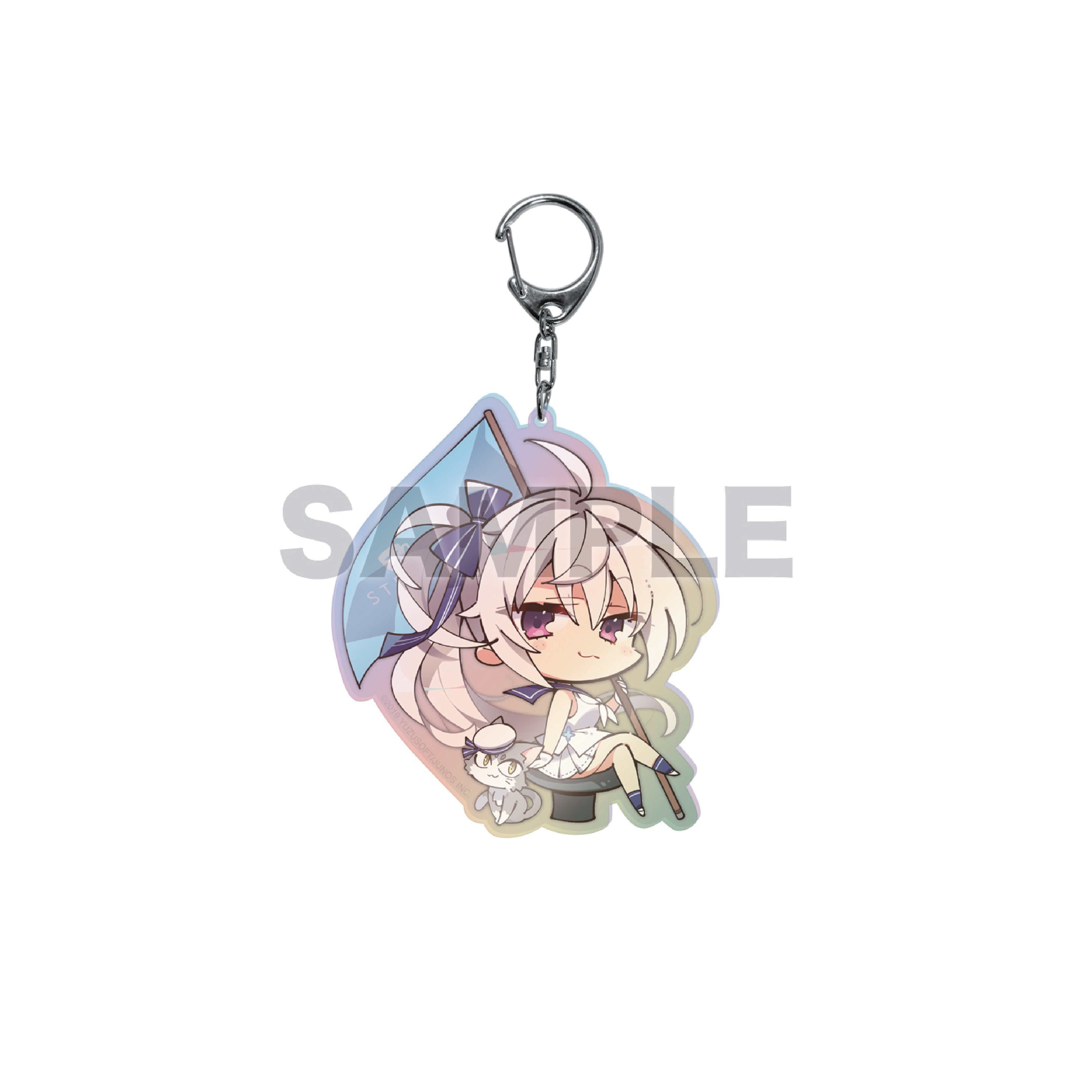 (Goods - Key Chain) 閃閃亞加力鎖匙扣001：栞那 水兵ver.