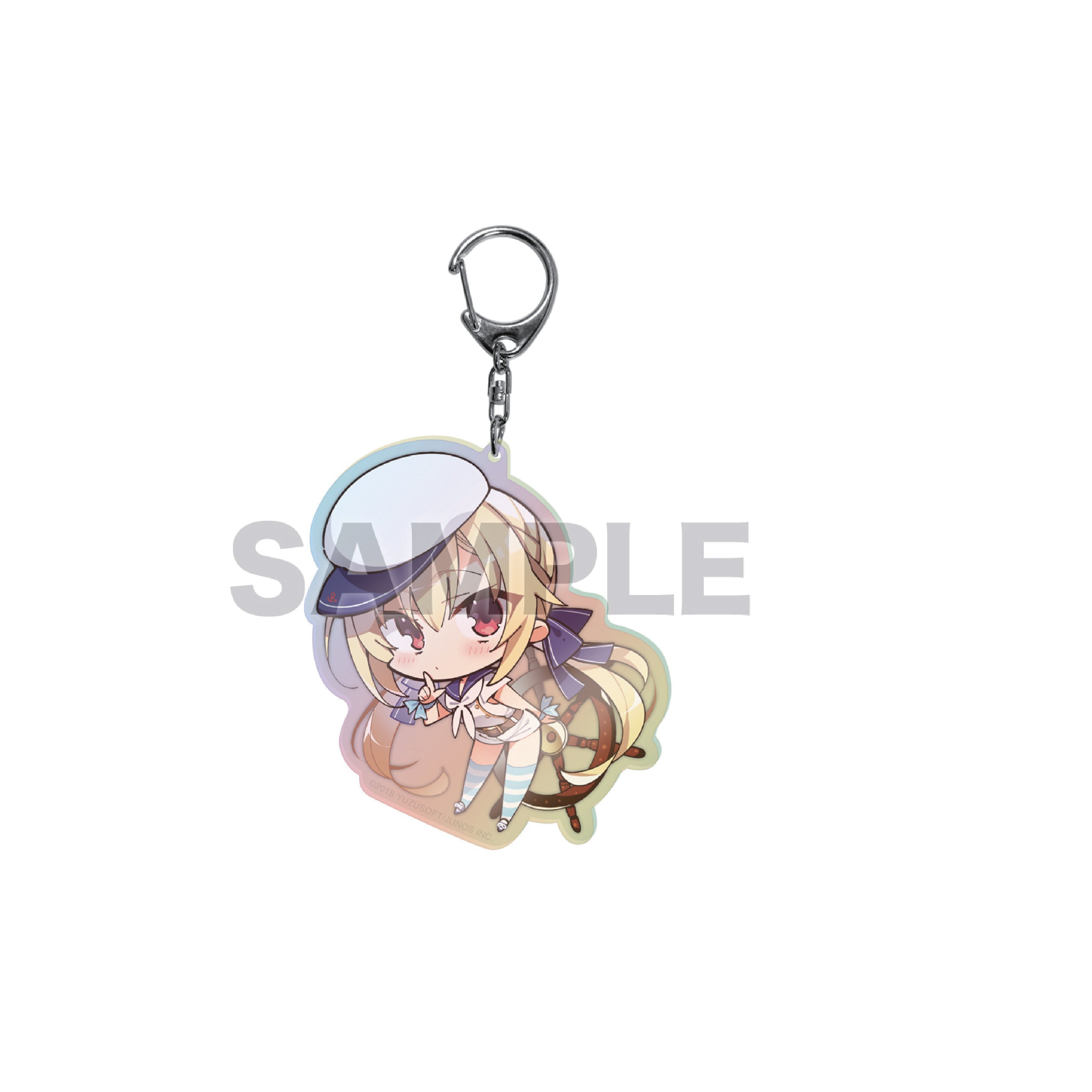 (Goods - Key Chain) 閃閃亞加力鎖匙扣002：七海 水兵ver.