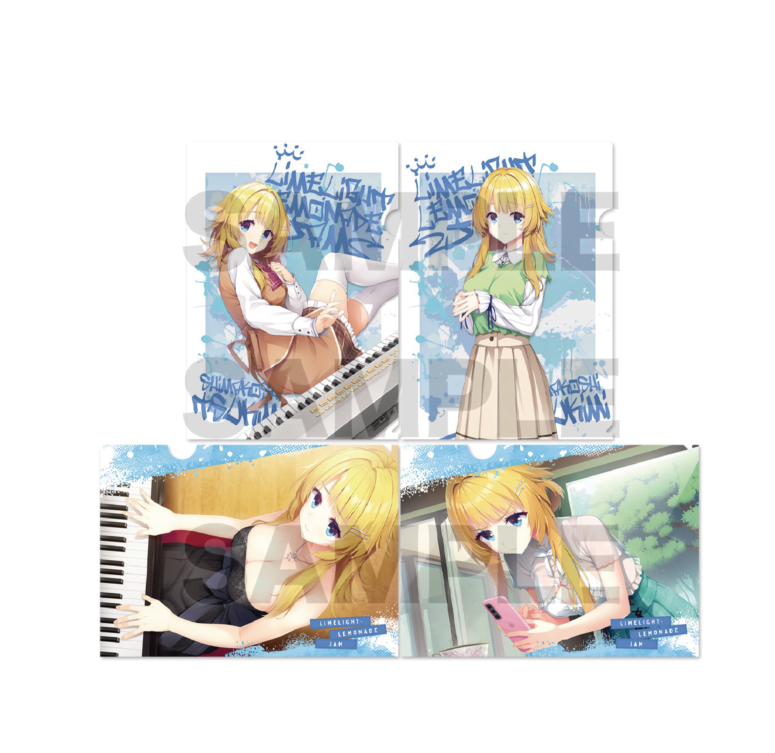 (Goods - File folder) 透明文件夾套裝003：月望